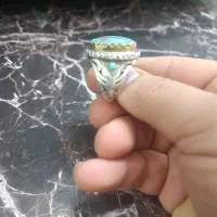 انگشتر فیروزه نیشابور دستساز|بدلیجات|آبادان, |دیوار