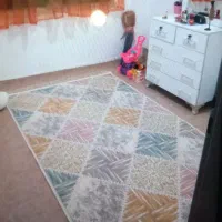 فرش ۴متری شیک زیبا سالم تمیز