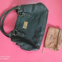 دو عدد کیف چرم طبیعی ساخت ایتالیا