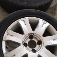 رینگ ۱۶ اصل فرانسه زانتیای لاستیک 8۰ درصد|قطعات یدکی و لوازم جانبی|ری, صفاییه (چشمه علی)|دیوار