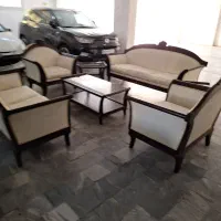 مبل راحتی ۷ نفره با میز ناهارخوری خوری ۸ نفره|مبلمان خانگی و میز عسلی|تهران, اختیاریه|دیوار