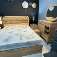 سرویس خواب مدل حصیری ترند//آقای چوبی|تخت و سرویس خواب|خمینی‌شهر, |دیوار