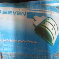 کلید چاقویی دوطرفه۱۰۰ ،لامپ کم مصرف