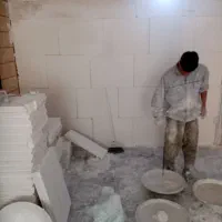 گچکاری ابزار اجرای دیوار گچی بنایی تخریب حمل نخاله|خدمات پیشه و مهارت|تهران, تسلیحات|دیوار