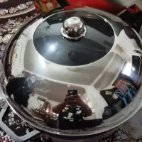 قابلمه تفلون کاملا نو با جعبه