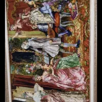 تابلوفرش دستبافت نو|تابلو فرش|مشهد, امیر المومنین|دیوار