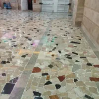 کفساب سنگ سابی کفسابی سنگسابی کف سابی پله موزاییک