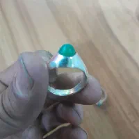 انگشتر عقیق سبز معدنی|جواهرات|بیرجند, |دیوار