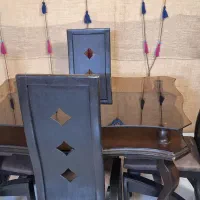 میز ناهار خوری چوبی چهار نفره