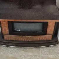 بخاری گازی طرح شومینه|بخاری، هیتر، شومینه|خوی, |دیوار