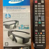 کنترل تلویزیون و عینک سه بعدی