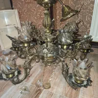 لوستر ۱۰شعله|لوستر و چراغ آویز|شاهین‌شهر, عطار|دیوار