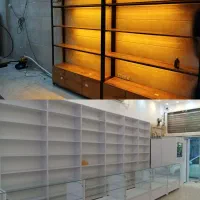 قفسه‌بندی دکور مغازه و فروشگاه سفارشی