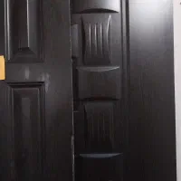 درب آپارتمانی دو لنگه به همراه ففل و دستگیره|مصالح و تجهیزات ساختمان|رشت, کوی مهر|دیوار