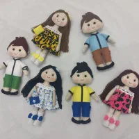 سفارش عروسک نمدی|اسباب‌بازی بچه|قائم‌شهر, |دیوار