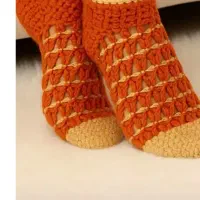 پاپوش کاموایی بافت|لباس|خرم‌آباد, |دیوار