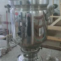 دوعددسماور ذغالی وگازی.ذغالی ۳۰ لیتر.گازی ۴۰ لیتر|سماور، چای‌ساز، قهوه‌ساز|بناب, |دیوار