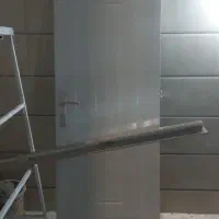 درب سرویس بهداشتی با کمی فلزی قوی و سنگین|مصالح و تجهیزات ساختمان|نیشابور, امین اسلامی|دیوار