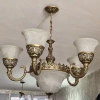 لوستر برنجی