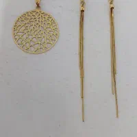 طلا گوشواره و پلاک