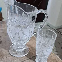 دو دست پارچ ولیوان مجلسی آنجلیکا