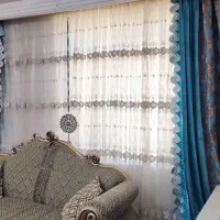 پرده سلطنتی جنس ترک کامل با والان وزیر پرده ۲عدد