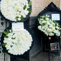 اجاره،کرایه تاج گل مصنوعی برای تسلیت،خیریه،مناسبتی