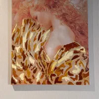 تابلو نقاشی سایز ۵۰ در ۷۰ تکنیک تیناب