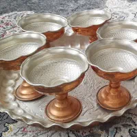 شش عدد جام مسی