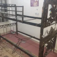 تخت دو طبقه آهنی|تشک تختخواب|چناران, |دیوار