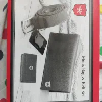 ست کیف و کمربند مردانه