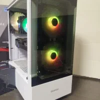 کیس گیمینگ نسل ۱۲ h610 + Asus tuf 5700 RGB|رایانه رومیزی|تهران, جمهوری|دیوار