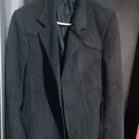 پالتو مردانه در حد نو رنگ نوک مدادی