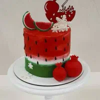 سفارشات یلدایی کیک و کوکی و فینگرفود