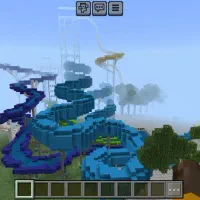 ماینکرافت خانه مجسمه ای