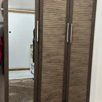 کمد لباس شیک همراه باکمد آیینه ایی