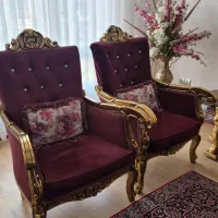 مبلمان کلاسیک ۹ نفره+میز ناهارخوری خوری ۴ نفره ست|مبلمان خانگی و میز عسلی|تهران, شکوفه|دیوار