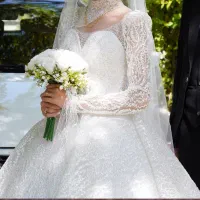 لباس عروس سایز ۳۶  ۳۸|لباس|تنکمان, |دیوار