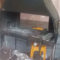 منقل کبابی  چرخدار