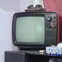 تلویزیون سیاه سفید(وسایل دیجیتال قدیمی)|صوتی و تصویری|بروجرد, |دیوار