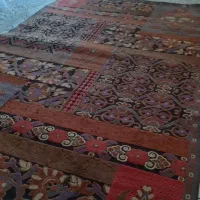 فرش شش متری گل برجسته|فرش|اصفهان, باغ دریاچه|دیوار