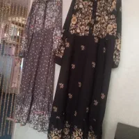 دوعدد پیراهن آزاد وراحت آستین دارراحت وخنک