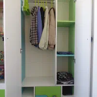 سرویس تخت و کمد نوجوان با برند Fooka|تخت و سرویس خواب|فریمان, |دیوار