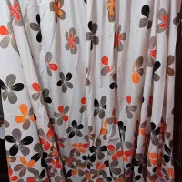 پرده اتاق خواب گل دار
