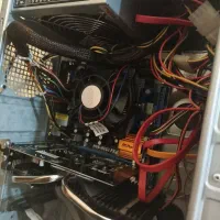 کیس گیم چهار هسته ۴۱۰۰ fx رم ۸ vga gt430 128bit|رایانه رومیزی|کرج, شهرک فهمیده|دیوار