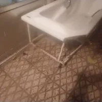 وان با پایه فلزی محکم اندازه ۶۰عرض طول ۱۸۰