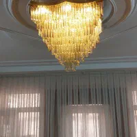 لوستر کریستال|لوستر و چراغ آویز|قم, الغدیر|دیوار