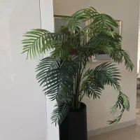 گلدان ودرختچه مصنوعی نخل اریکا