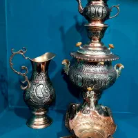 ست سماور مسی (معاوضه کالا به کالا)عضو کانالشو