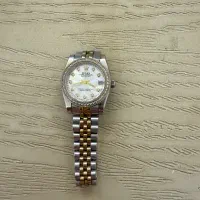 ساعت رولکس طلایی سفید